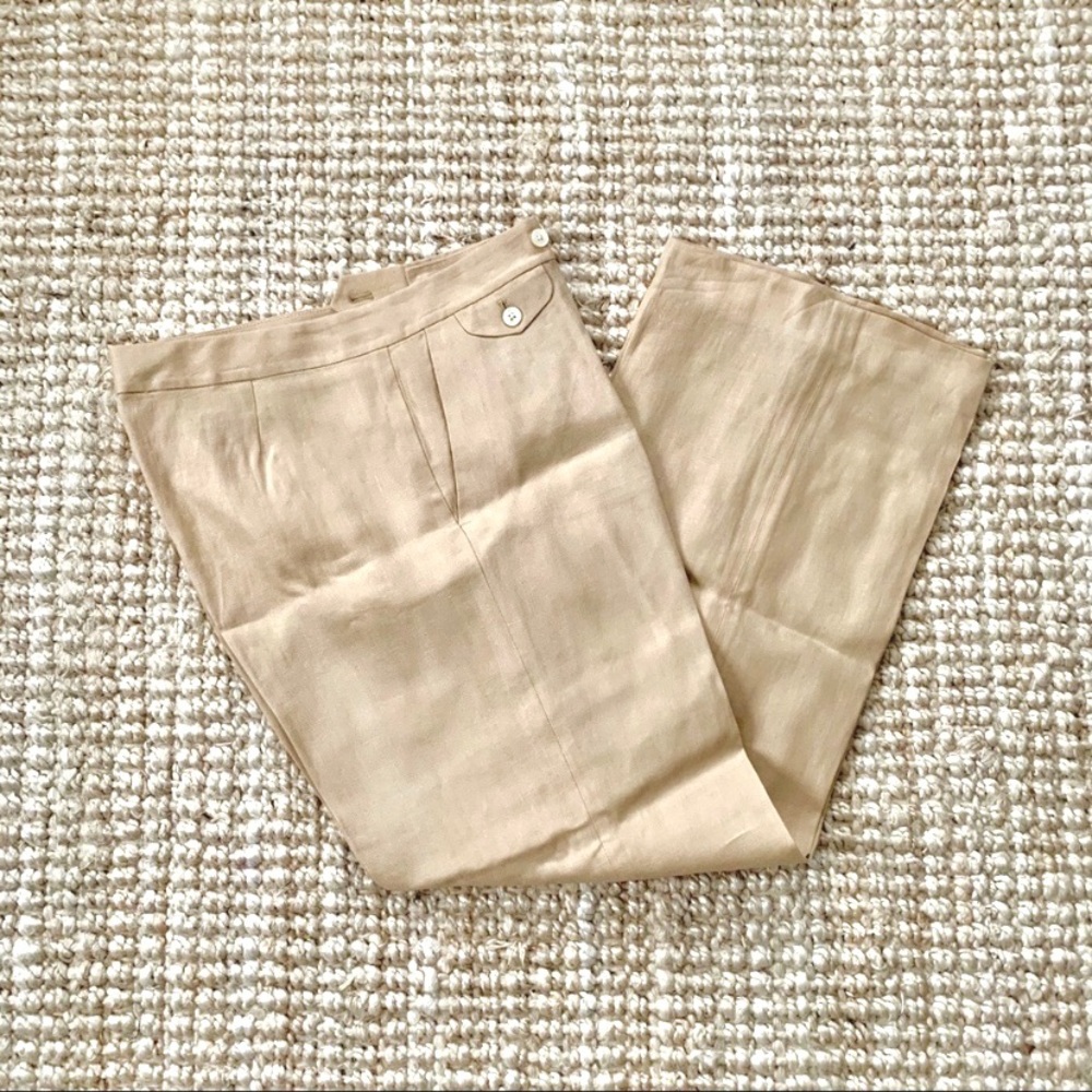 Ralph Lauren Linen Petite Pants